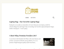 Tablet Screenshot of brandstore.us